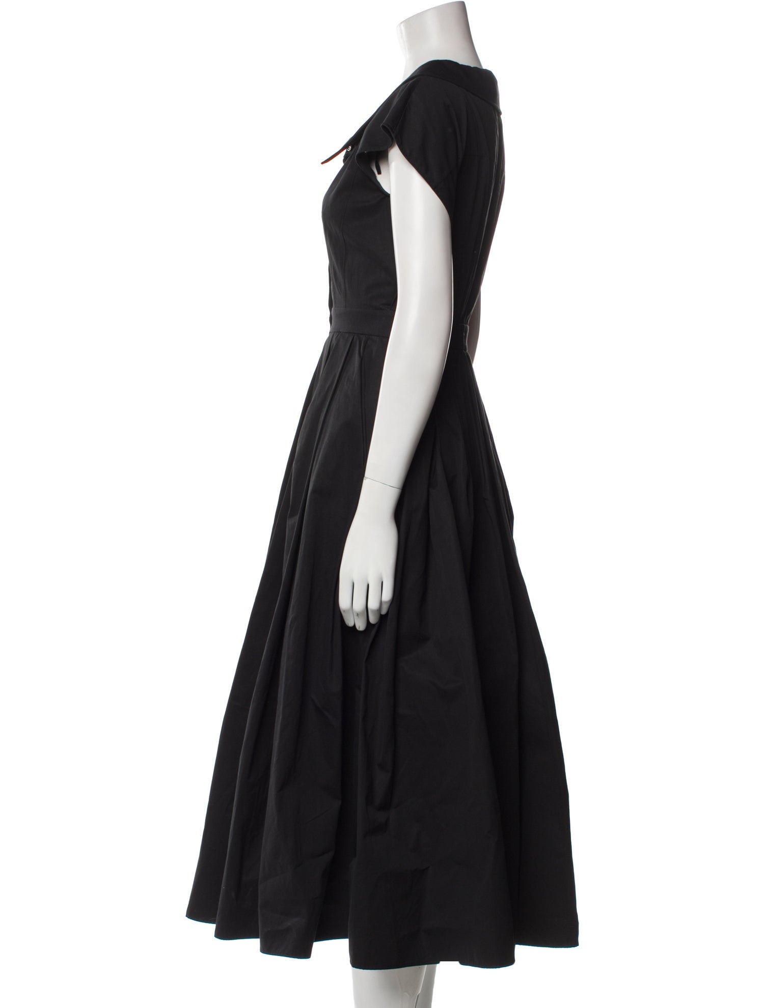 Alexander McQueen V-Neck Long Dress