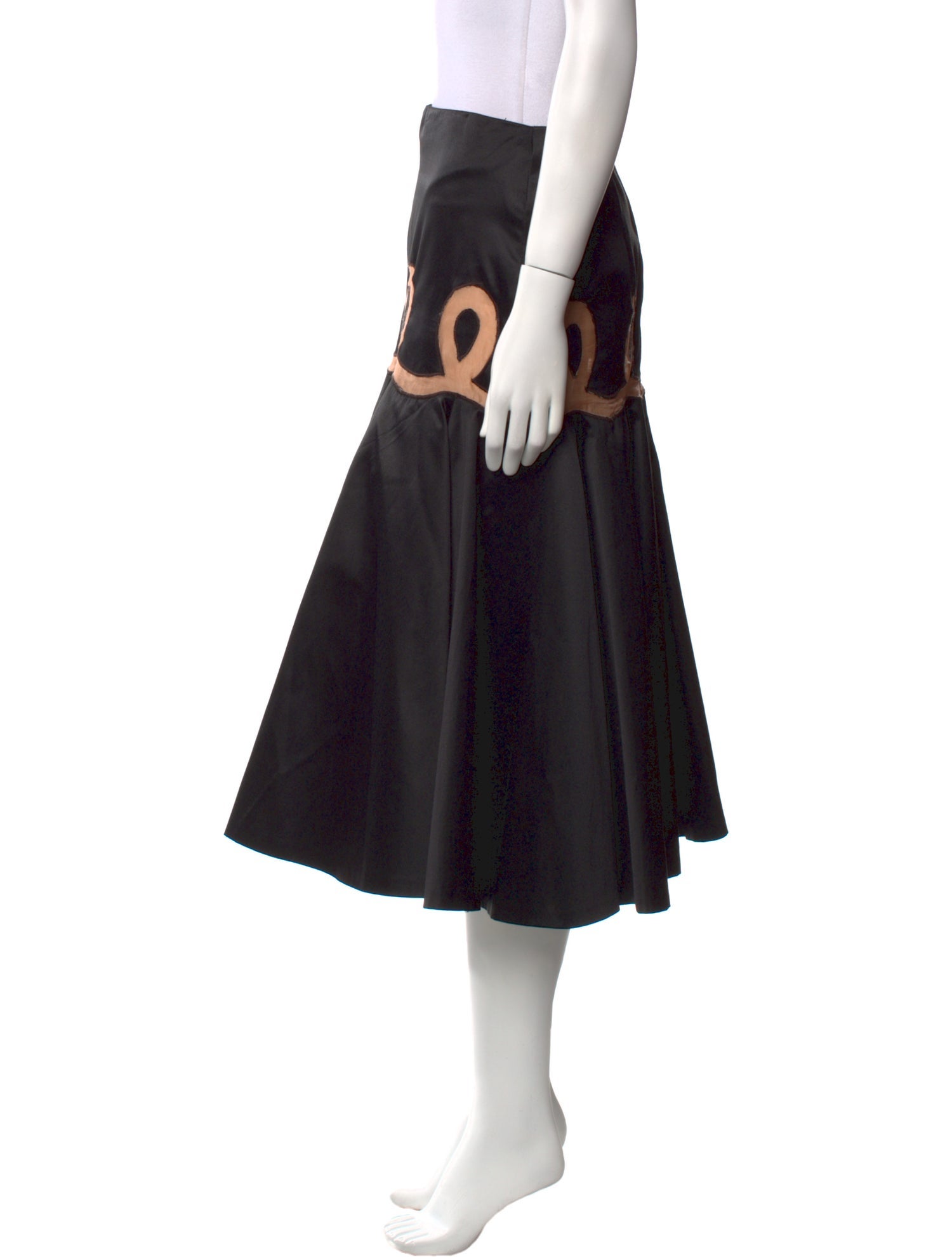 Alexander McQueen Vintage Midi Length Skirt