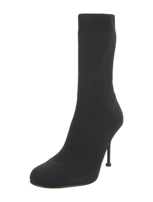 Alexander McQueen Canvas Sock Boots