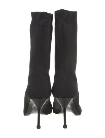 Alexander McQueen Canvas Sock Boots