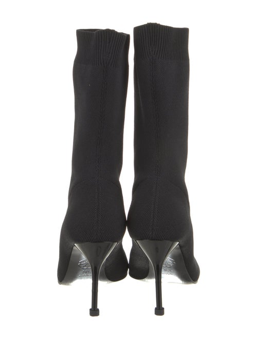 Alexander McQueen Canvas Sock Boots