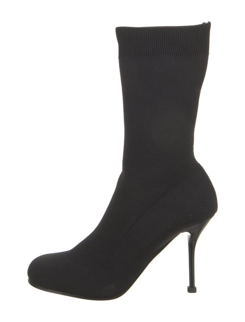 Alexander McQueen Canvas Sock Boots