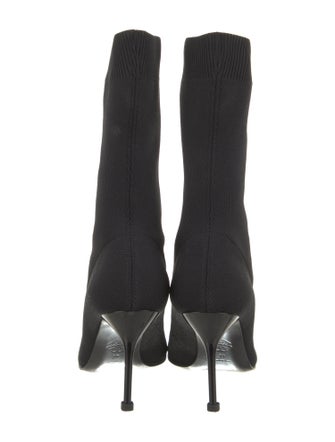Alexander McQueen Canvas Sock Boots