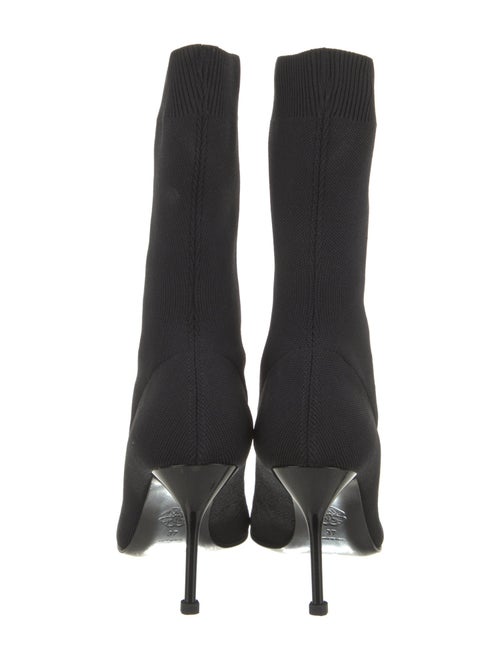 Alexander McQueen Canvas Sock Boots