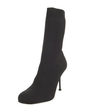 Alexander McQueen Canvas Sock Boots