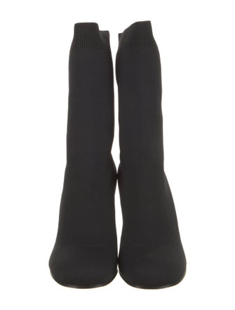 Alexander McQueen Canvas Sock Boots