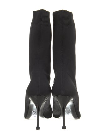 Alexander McQueen Canvas Sock Boots