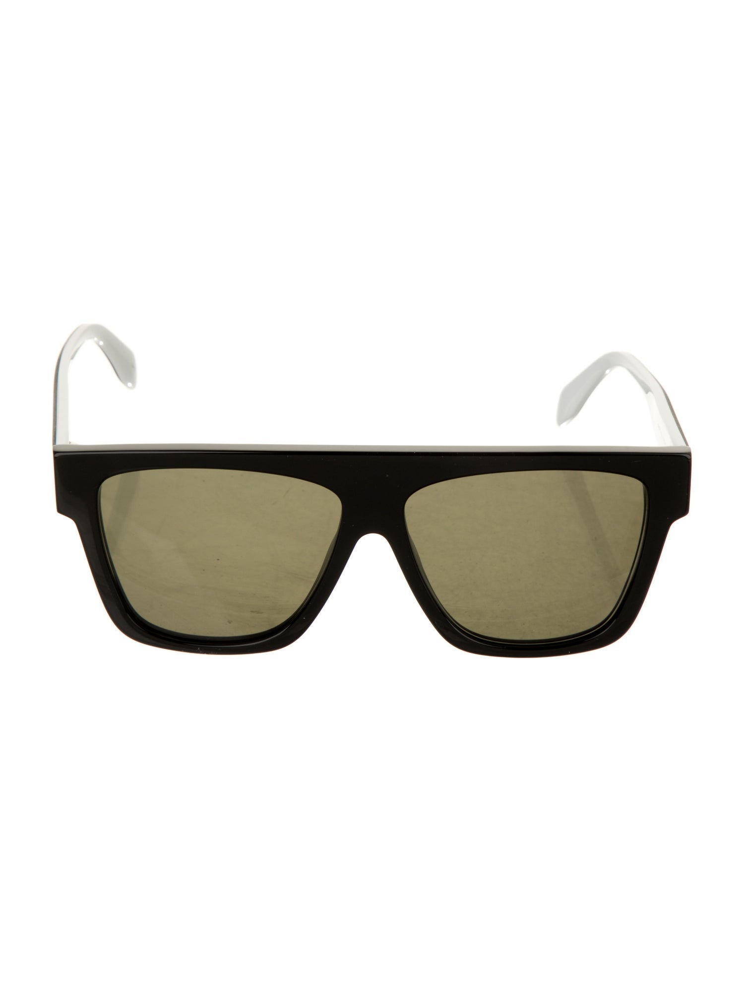 Alexander McQueen Square Mirrored Sunglasses