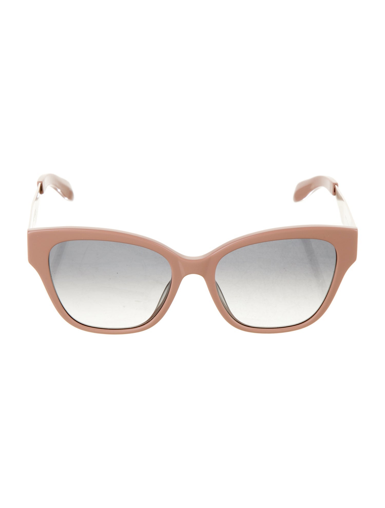 Alexander McQueen Round Gradient Sunglasses