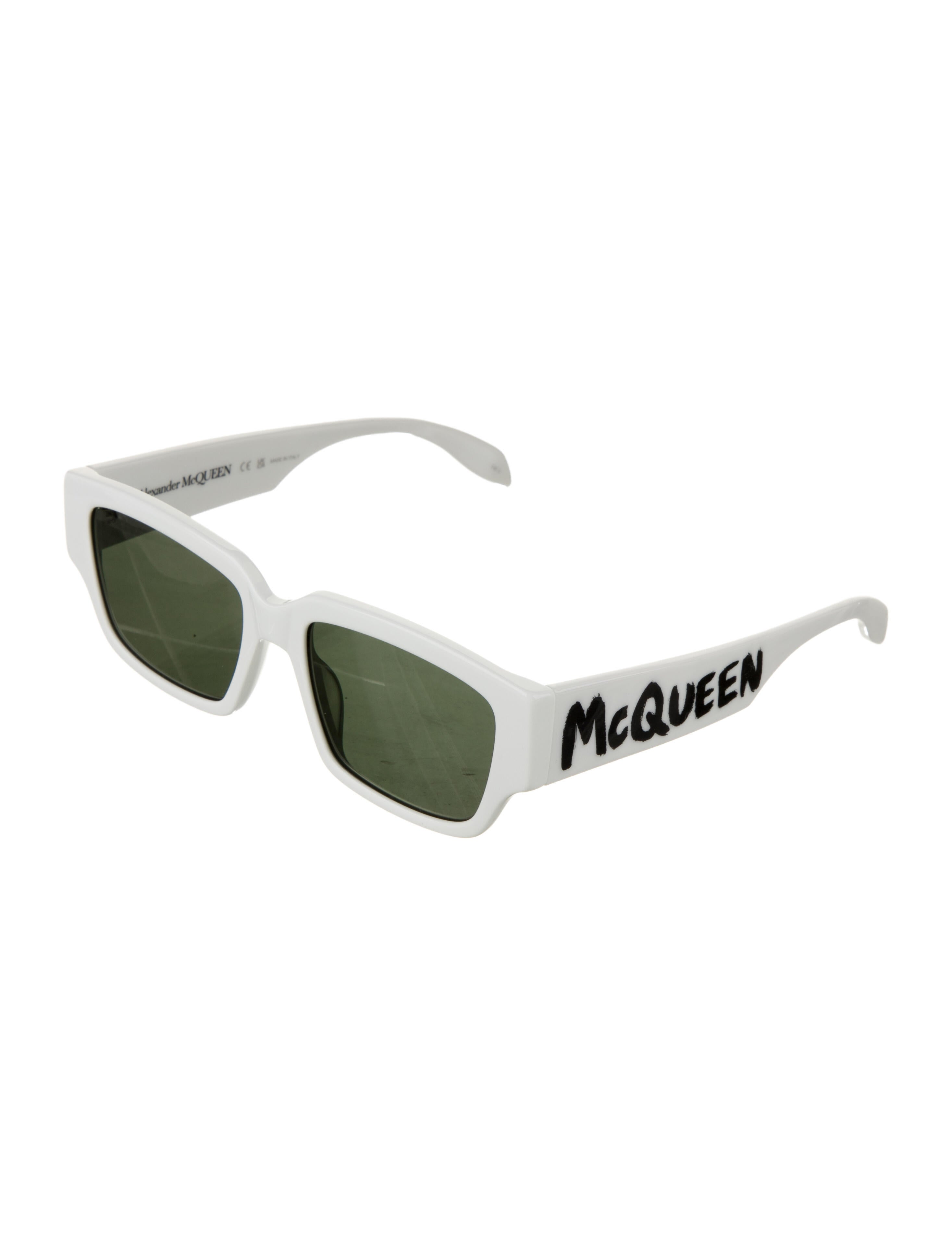 Alexander McQueen Square Tinted Sunglasses