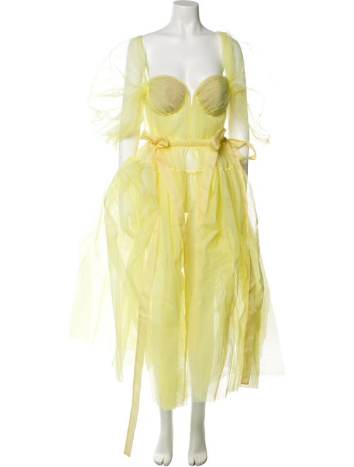 Alexander McQueen 2022 Midi Length Dress