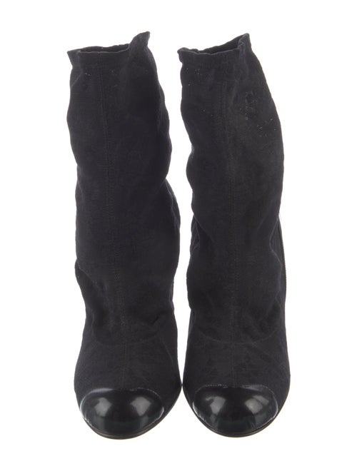 Alexander McQueen Suede Sock Boots