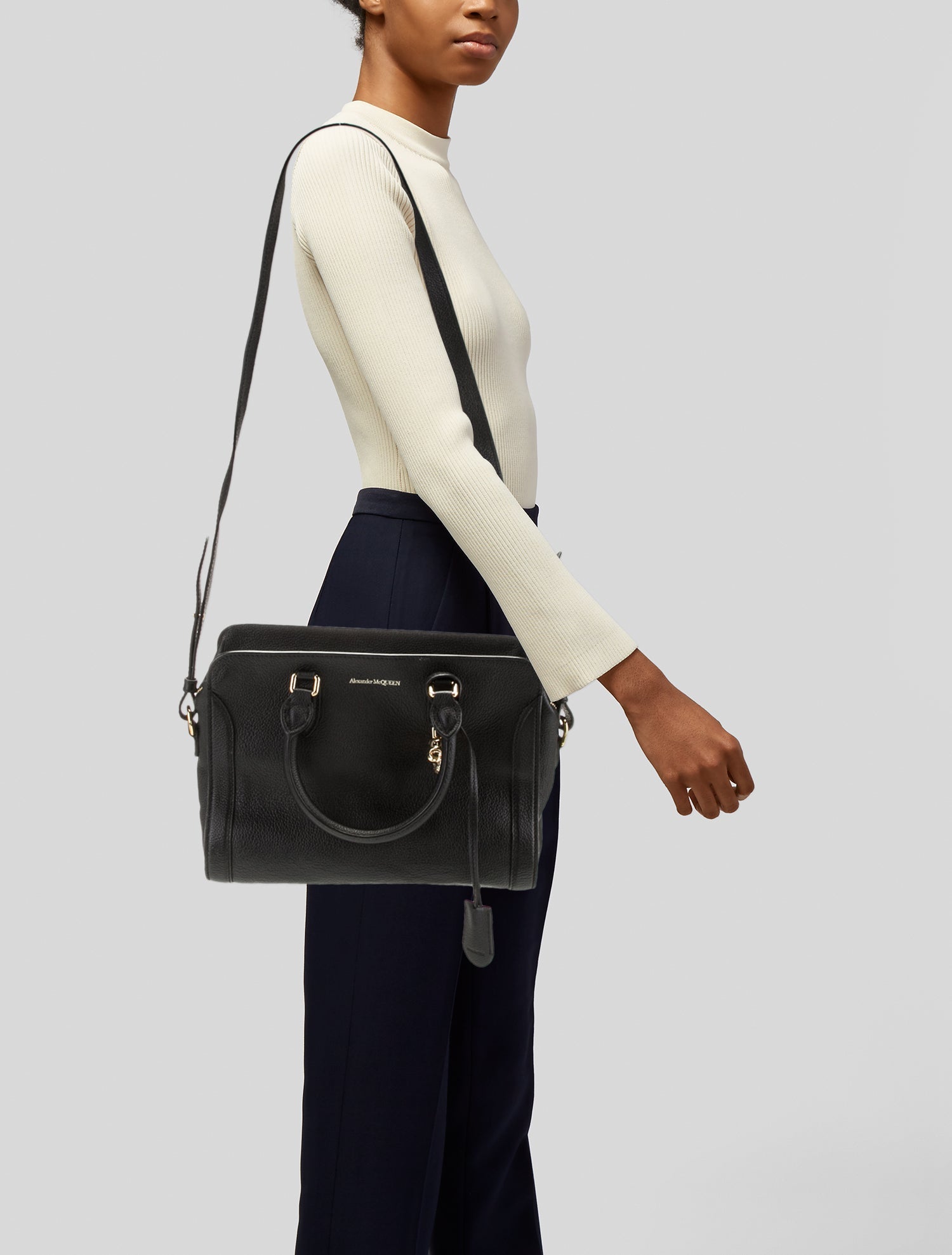 Alexander McQueen Skull Top Handle Bag