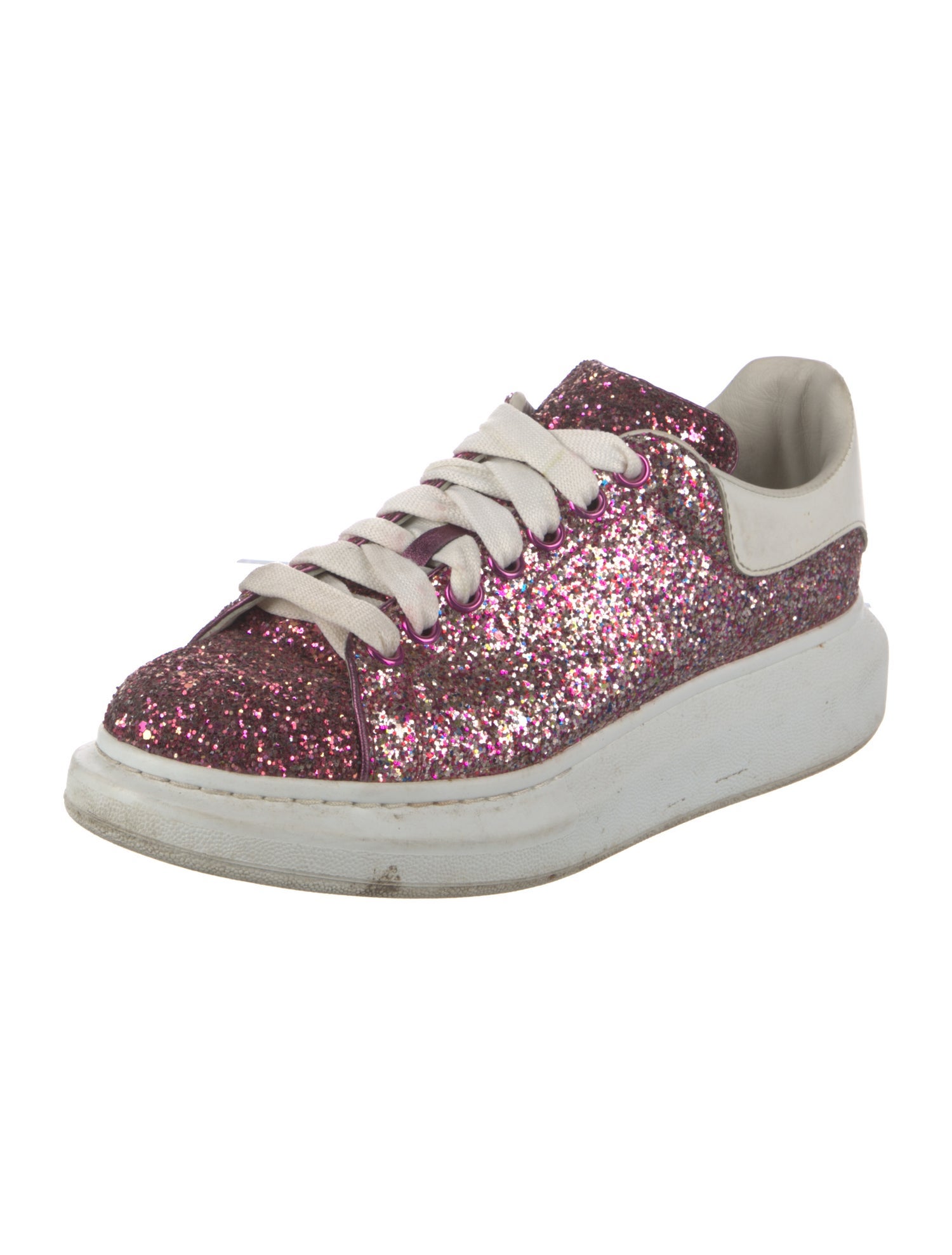 Alexander McQueen Glitter Glitter Accents Sneakers