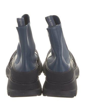 Alexander McQueen Leather Chelsea Boots