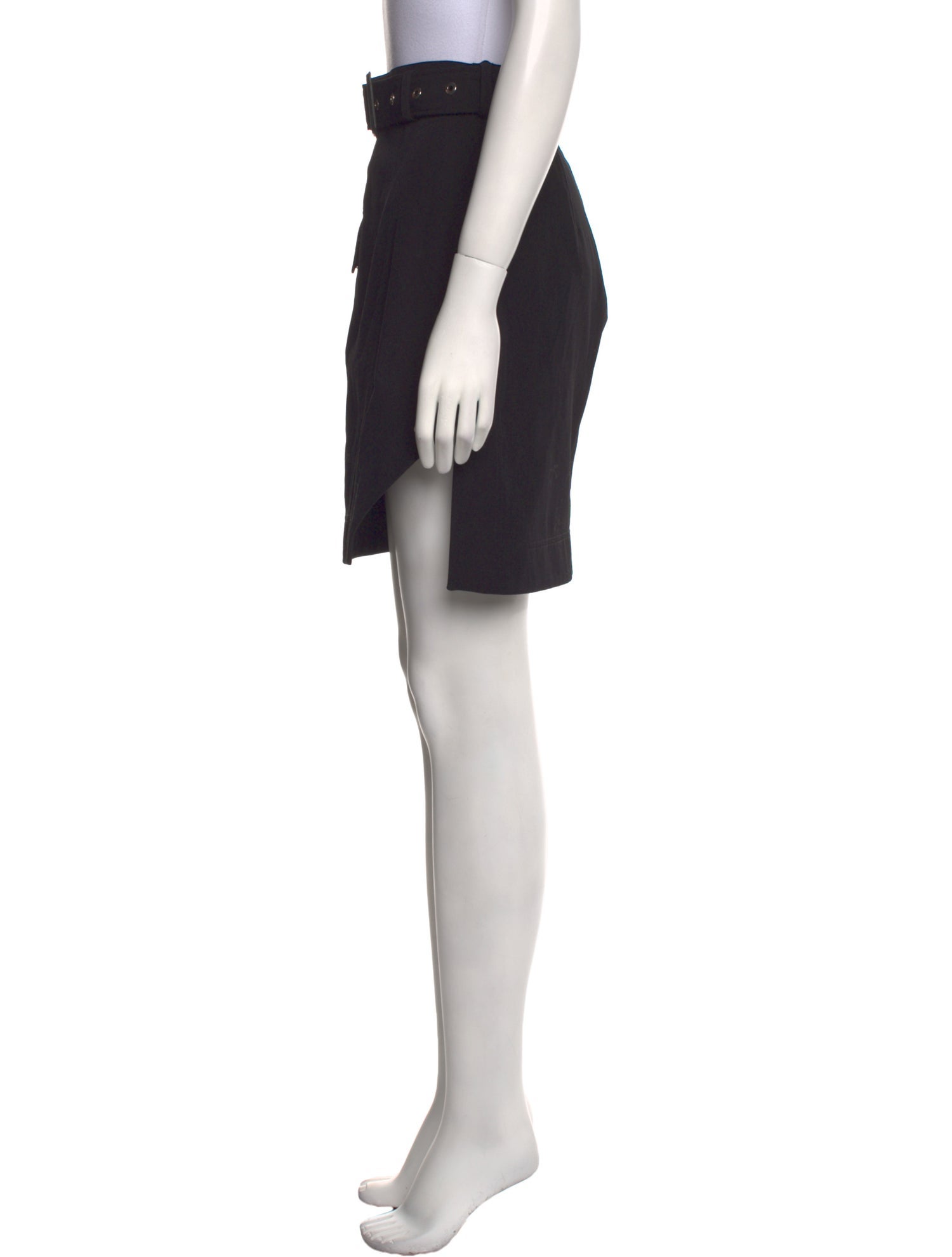 Alexander McQueen Wool Mini Skirt