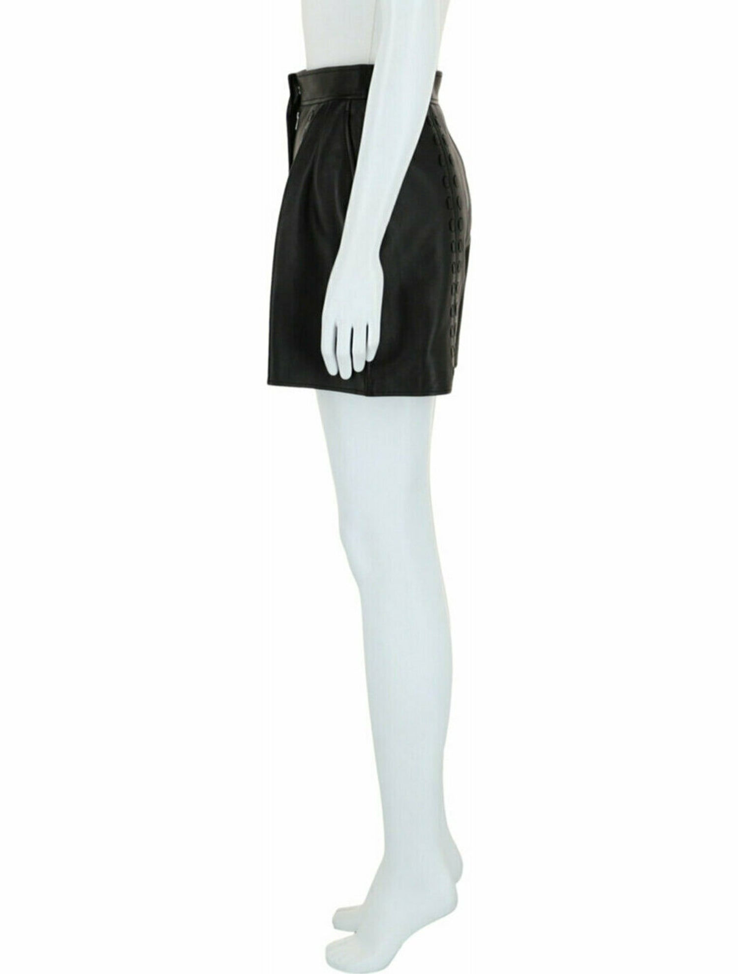 Alexander McQueen Lambskin Shorts w/ Tags