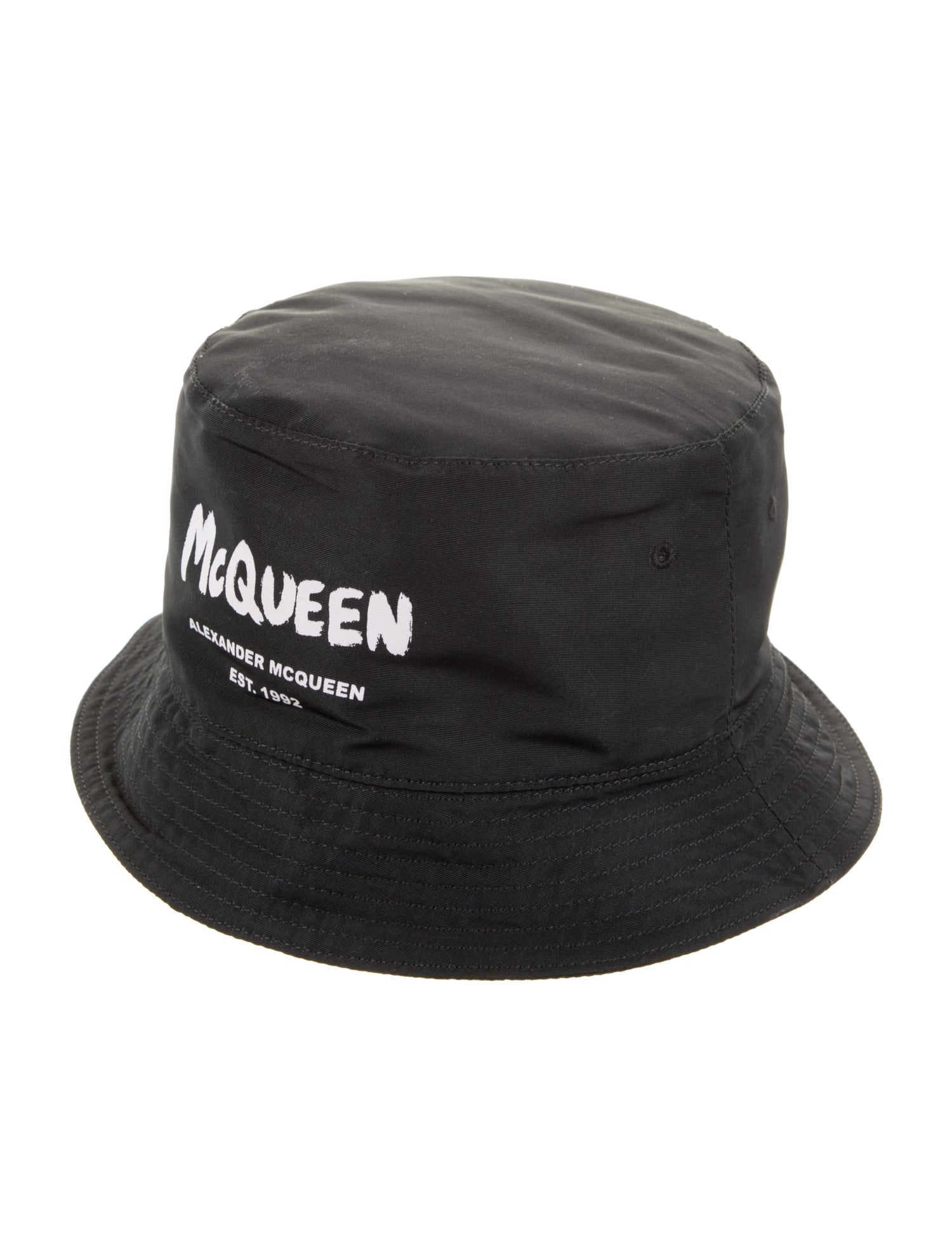 Alexander McQueen Logo Bucket Hat