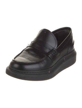 Alexander McQueen Leather Loafers