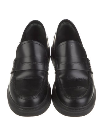 Alexander McQueen Leather Loafers