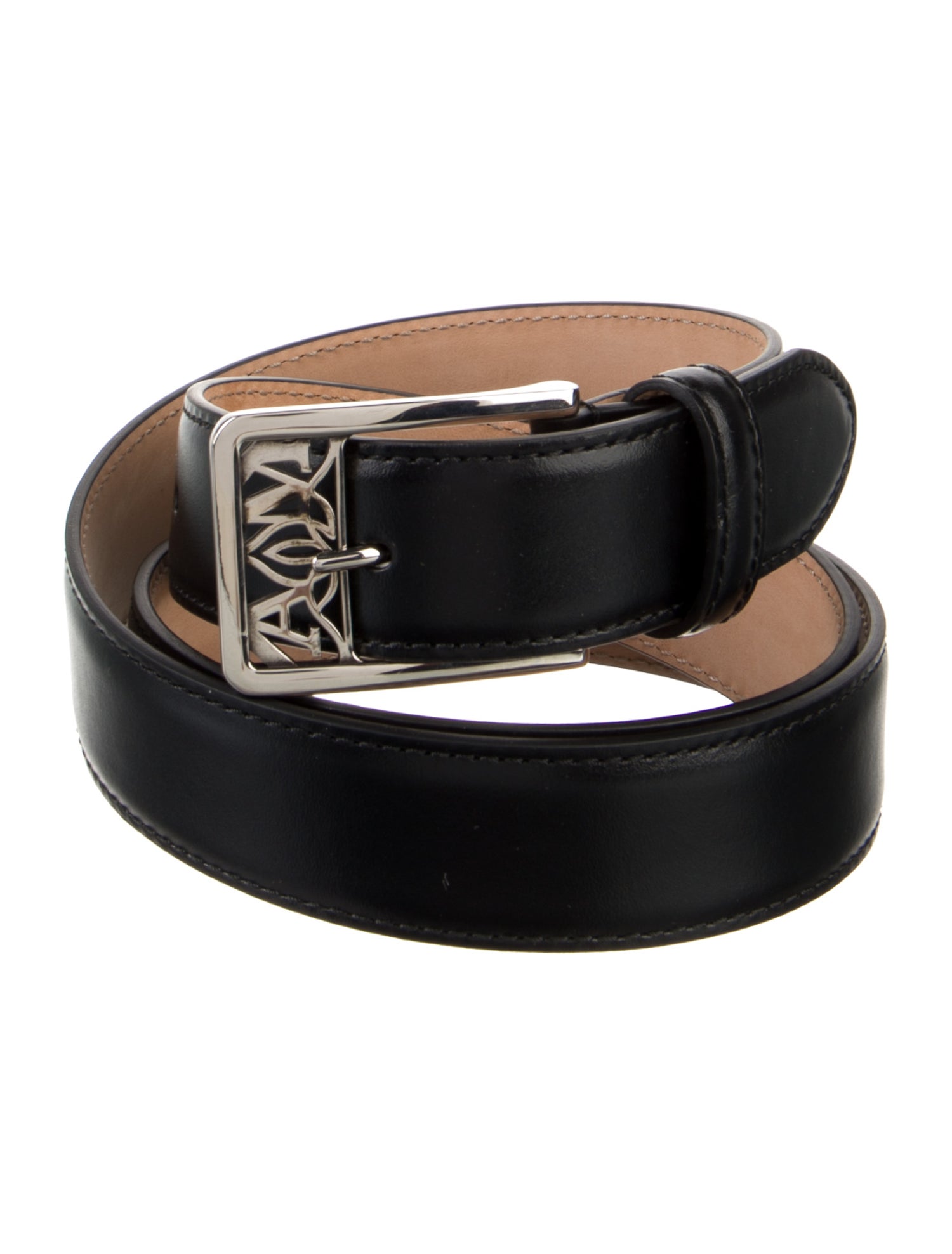 Alexander McQueen Skinny Leather Buckle
