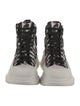 Alexander McQueen Nylon Printed Hiking Boots