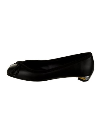 Alexander McQueen Leather Ballet Flats