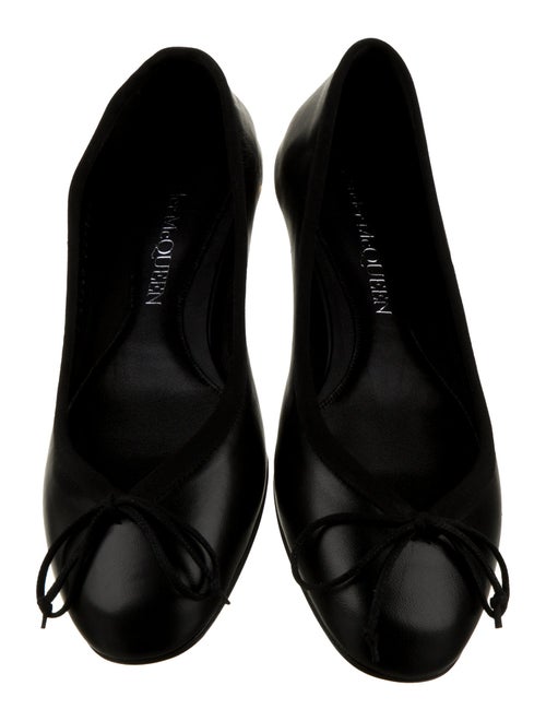 Alexander McQueen Leather Ballet Flats