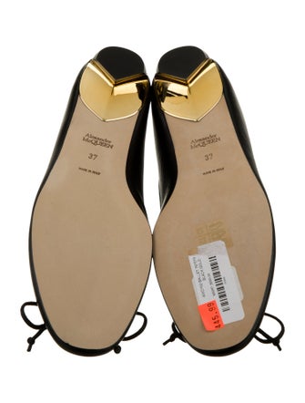 Alexander McQueen Leather Ballet Flats