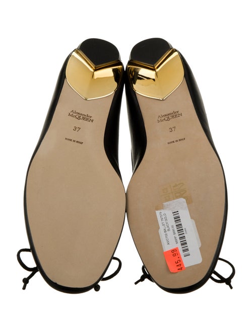 Alexander McQueen Leather Ballet Flats