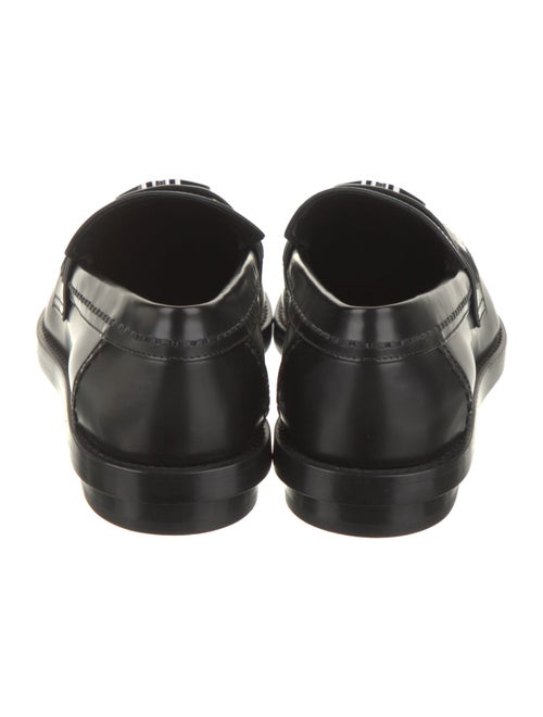 Alexander McQueen Leather Loafers