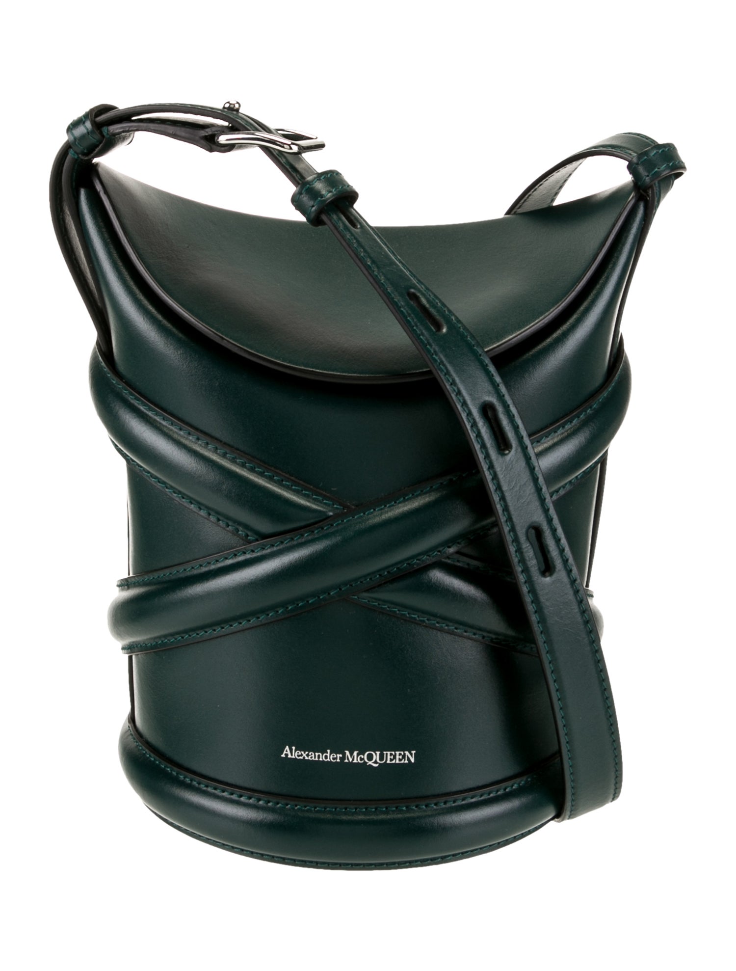 Alexander McQueen Leather Bucket Bag