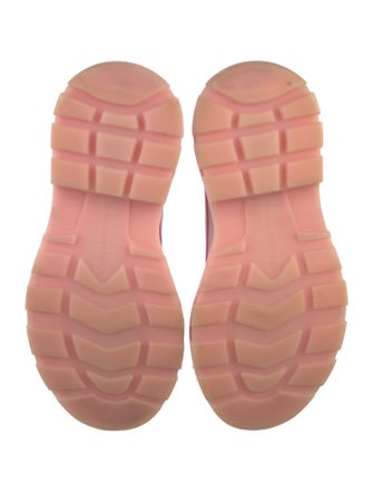 Alexander McQueen Leather Wedge Sneakers