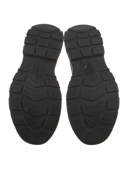 Alexander McQueen Canvas Printed Hiking Boots