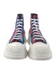Alexander McQueen Satin Printed Sneakers