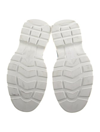 Alexander McQueen Satin Printed Sneakers