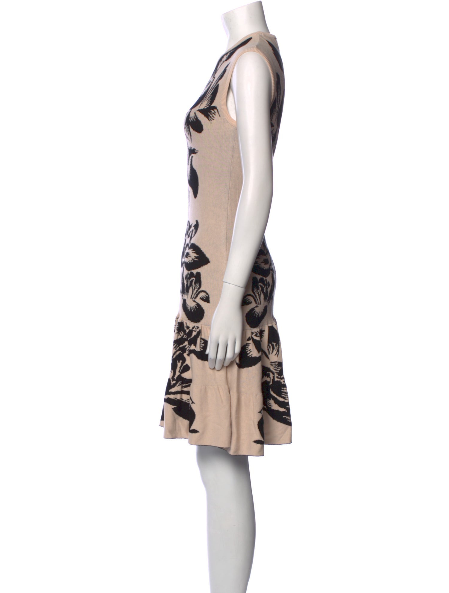McQ Alexander McQueen Printed Knee-Length Dress