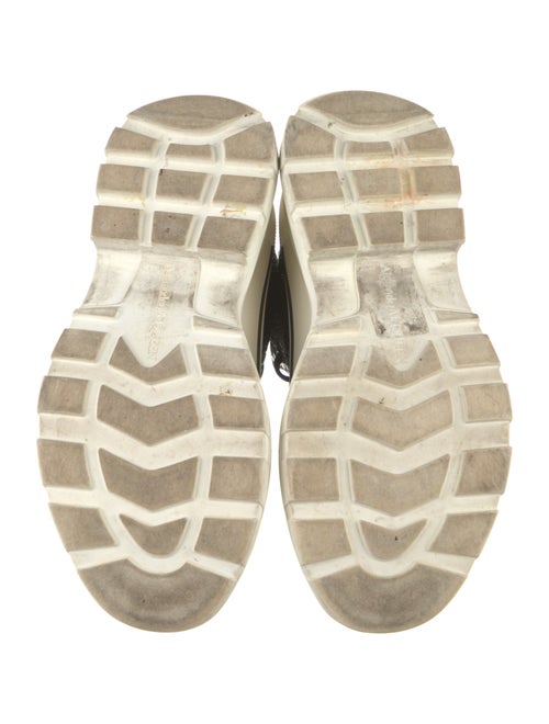 Alexander McQueen Embossed Leather Printed Sneakers
