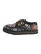 Alexander McQueen Leather Printed Oxfords