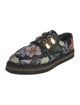 Alexander McQueen Leather Printed Oxfords