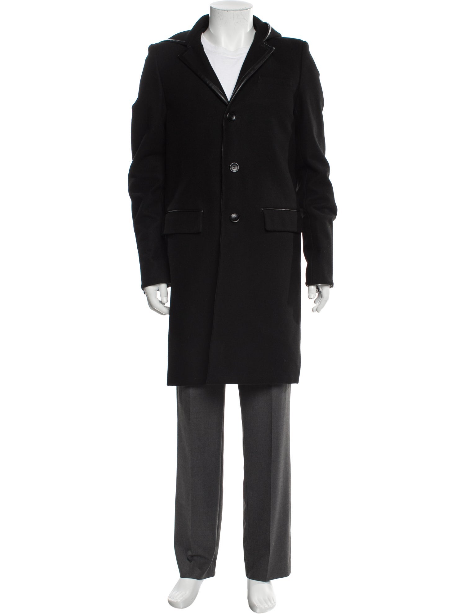 McQ Alexander McQueen Virgin Wool Overcoat