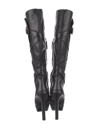 Alexander McQueen Leather Boots
