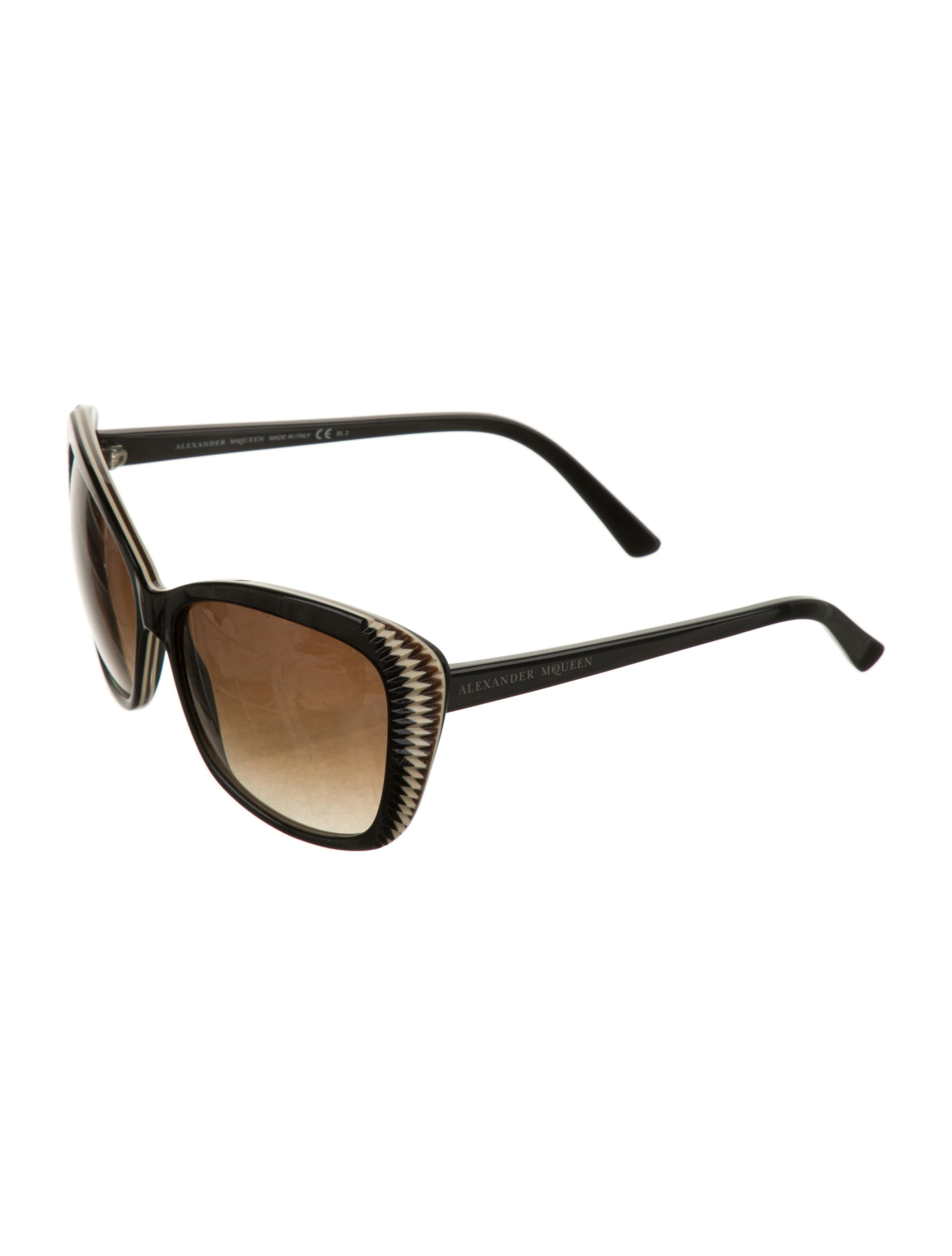 Alexander McQueen Cat-Eye Tinted Sunglasses