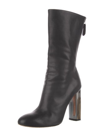Alexander McQueen Leather Boots