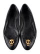 Alexander McQueen Skull Leather Flats