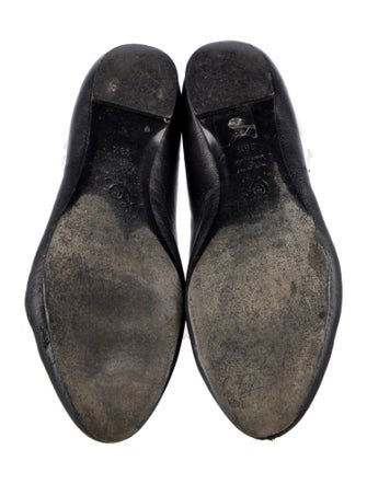 Alexander McQueen Skull Leather Flats