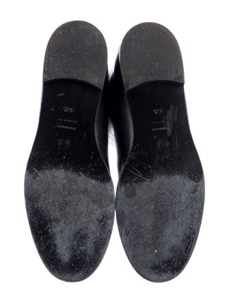 Alexander McQueen Leather Studded Accents Riding Boots