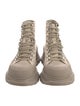 Alexander McQueen Canvas Hiking Boots
