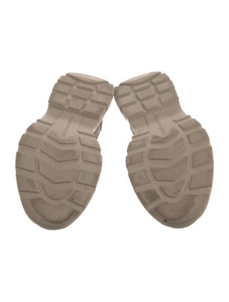 Alexander McQueen Canvas Hiking Boots