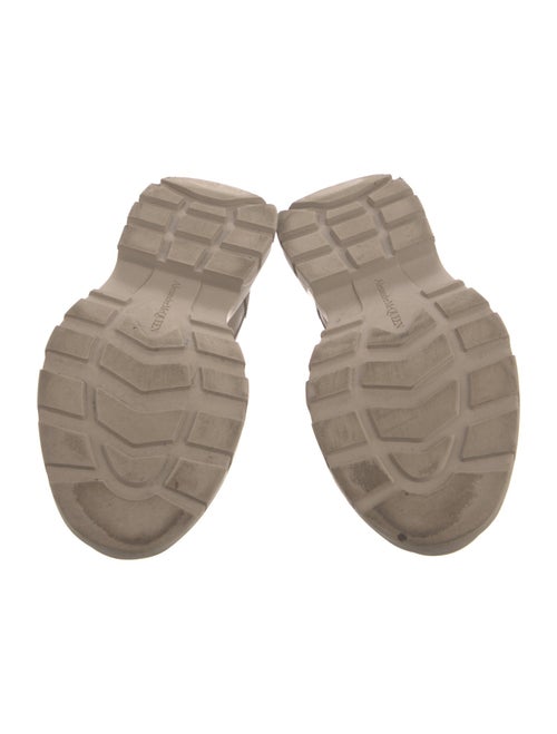 Alexander McQueen Canvas Hiking Boots